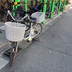 お渡し予定者決定しました。　電動自転車の画像