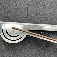 シンワ フリーアングル 定規 大工道具 設備 多用途 中古品　全長約120cmの画像