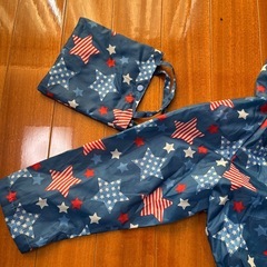 子供様レインコート雨合羽120cmの画像