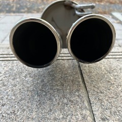 プリウス30 ZVW30 後期 MODELLISTA モデリスタ 2本出し マフラー リアピースの画像