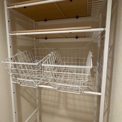 洗濯機上ラックの画像