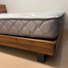 美品⭐︎ダブルベッドセットの画像