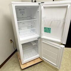 【1ヵ月保証付き】Haier ハイアール 2ドア冷蔵庫 140L 2022年製 配送・設置込み！ KR157の画像