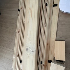 セミダブルベッドすのこの画像