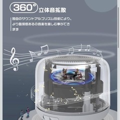 【新品未開封】防水スピーカーの画像