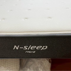 美品‼️ダブルマットレス‼️明日２３日２４日取りに来れる方‼️ご連絡ください‼️美品‼️ニトリ　Nスリープ　ハードタイプダブルマットレス！の画像
