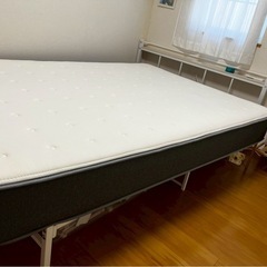 美品‼️ダブルマットレス‼️明日２３日２４日取りに来れる方‼️ご連絡ください‼️美品‼️ニトリ　Nスリープ　ハードタイプダブルマットレス！の画像