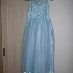 ドレス 発表会ドレス 水色ドレスの画像