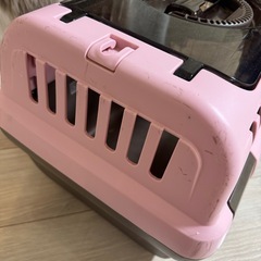 Richell リッチェル 猫キャリー ピンク Mサイズ キャリーバッグの画像