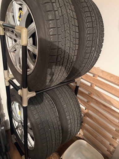 スタッドレスタイヤ　YOKOHAMA ice  guard アルミホイール付2020年製造　225/65/17 RAV4.ハリアー.エクストレイル