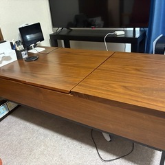 ニトリ昇降センターテーブルの画像