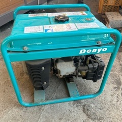 denyo 発電機の画像