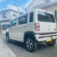 2025年式、新型ハスラーハイブリッドX、1100キロ、シートヒーター、ナビ、テレビ、バックカメラ、綺麗の画像