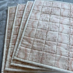 ランチョンマット　ハンドメイド　4枚の画像