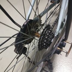 自転車 26インチ 6段変速 LEDオートライトの画像