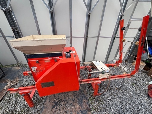 KUBOTA きんぱ播種機 稚苗 中苗 SR300KDクボタ [通電と回転のみの確認】