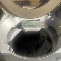 シャープ洗濯機　　容量9Kg  風乾燥付の画像