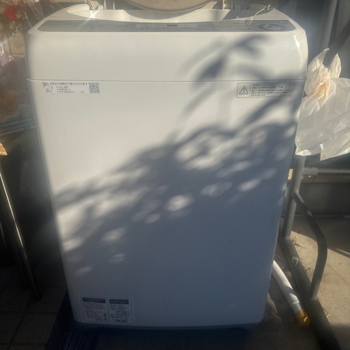 シャープ洗濯機　容量9Kg  風乾燥付　リサイクル券あり