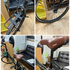 【値下げ済】🉐YAMAHA 電動自転車🉐ヤマハ　【PAS CITY X】電動アシスト　ギア付き　変速ギア　12.3Ahバッテリー　20インチタイヤ　の画像