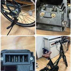 【値下げ済】🉐YAMAHA 電動自転車🉐ヤマハ　【PAS CITY X】電動アシスト　ギア付き　変速ギア　12.3Ahバッテリー　20インチタイヤ　の画像