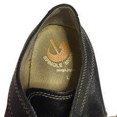 SPINGLE MOVE SPM-101 レザースニーカー 26.5cmの画像