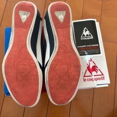 ルコックスポルティフ シューズ　24.5の画像