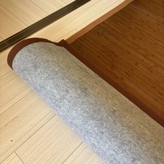 【11月末までの掲載】フローリングマット　木目調　カーペット　ラグ　おしゃれの画像