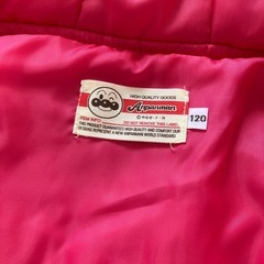 新品未使用　アンパンマン　アウター　120 ピンクの画像