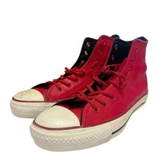 CONVERSE LEATHER ALL STAR HI RED 26.5cmの画像