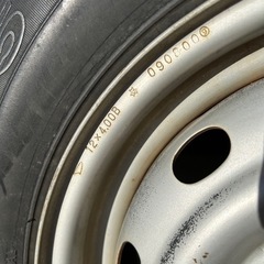  145/80R12　軽トラ　タイヤホイールセット の画像