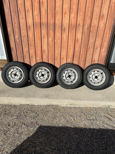 145/80R12　軽トラ　タイヤホイールセット