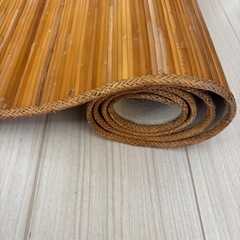 藤むしろ　天然素材　カーペットの画像