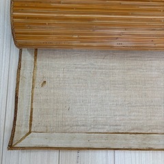 藤むしろ　天然素材　カーペットの画像