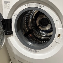 SHARP ドラム式洗濯機 2022年製 極美品 使用頻度少ないの画像