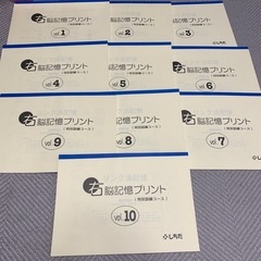 七田式プリント　右脳Ⅰの画像