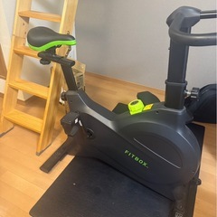 【FITBOX LITE】極静音 エアロバイク フィットネスバイク スピンバイク エクササイズバイク トレーニングバイク ルームバイクの画像