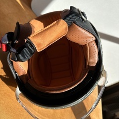 バイク用ヘルメットの画像