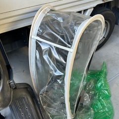 自転車 後ろ 子供乗せ チャイルドシート OGK雨よけカバー Little Kiddeys 　のセット  反応悪すぎて値下げや！の画像