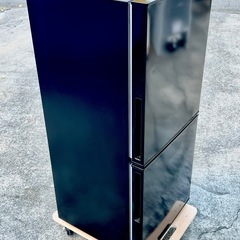 人気のブラック‼️2ドア冷蔵庫 ニトリ2022年製の画像