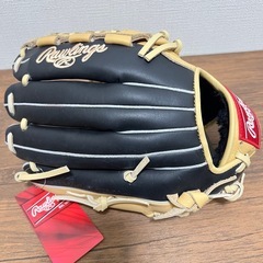 【未使用品】一般軟式・大人用 グローブ ローリングス オールラウンド キャメルの画像