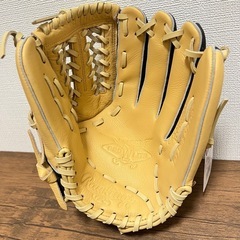 【未使用品】一般軟式・大人用 グローブ ローリングス オールラウンド キャメルの画像