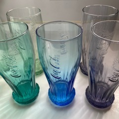 コカコーラ　ヴィンテージグラス　7個の画像