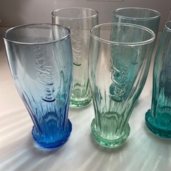 コカコーラ　ヴィンテージグラス　7個の画像