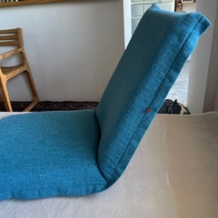 カバーが洗える座いす（背もたれ角度調節可能）の画像