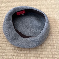ベレー帽　グレーの画像