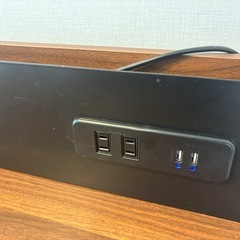 （決まりました）収納付きデスク　やや難ありの画像