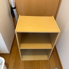 カラーボックス　棚　2段の画像