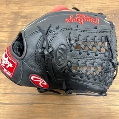 【未使用品】一般軟式・大人用 グローブ ローリングス オールラウンド ブラックの画像