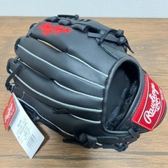 【未使用品】一般軟式・大人用 グローブ ローリングス オールラウンド ブラックの画像