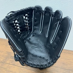 【未使用品】一般軟式・大人用 グローブ ローリングス オールラウンド ブラックの画像